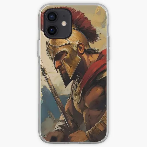 Spartan Warrior Iphone Tough Case  Phone Case Customizable for iPhone 11 12 13 14 Pro Max Mini X XS XR Max 6 6S 7 8 Plus Fashion