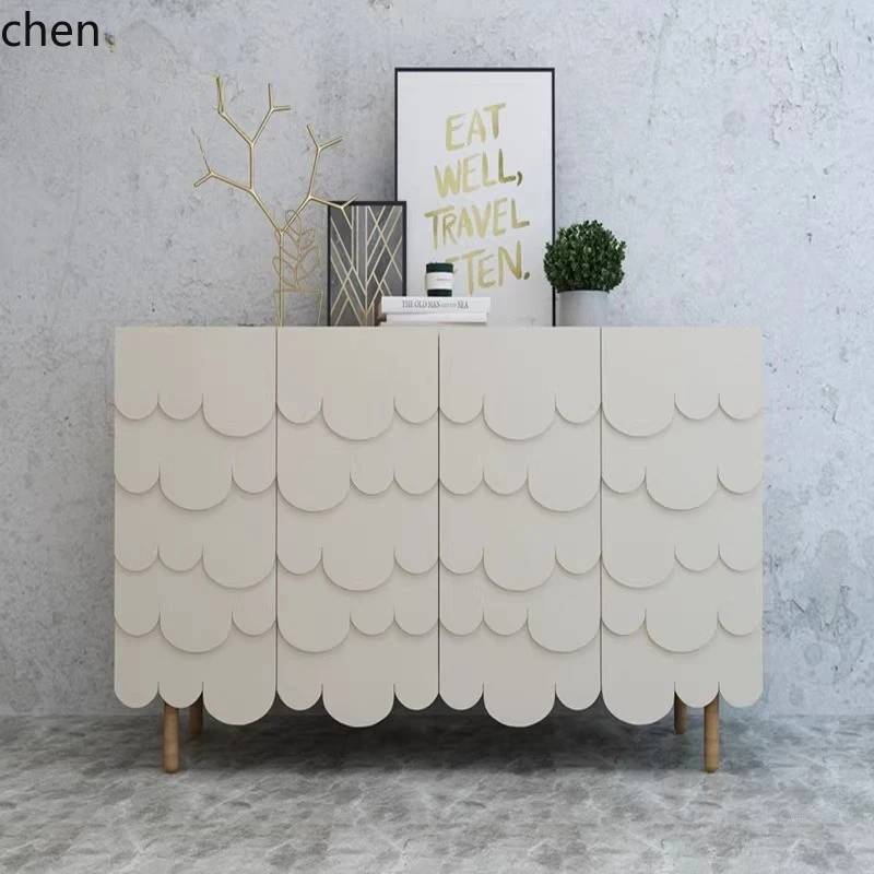 

HXL dining side tea cabinet minimalist locker minimalist paint porch cabinet