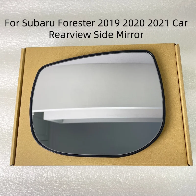 Heated Auto Side Mirror Glass For Subaru Forester Legacy 2019 2023 Crosstrek OUTBACK BR 2020 2021 2022 rearview replace