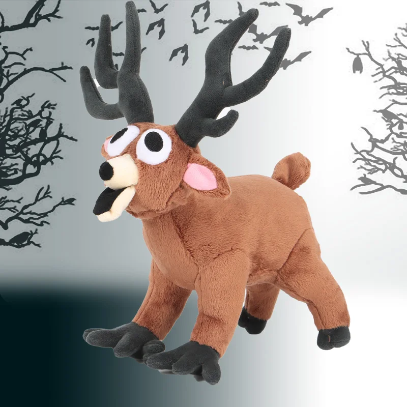 99 ليال في الغابات الغزلان أفخم دمية 99 ليال أفخم في الغابات لعبة هدية عيد ميلاد غرفة عيد الميلاد الديكور دمية لطيف #3