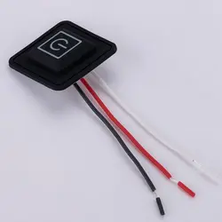 3.7-12V Waterproof Button Switch Heated Vest Pants Gloves Electric Heating Waistband DIY Temperature Controller DropShipping