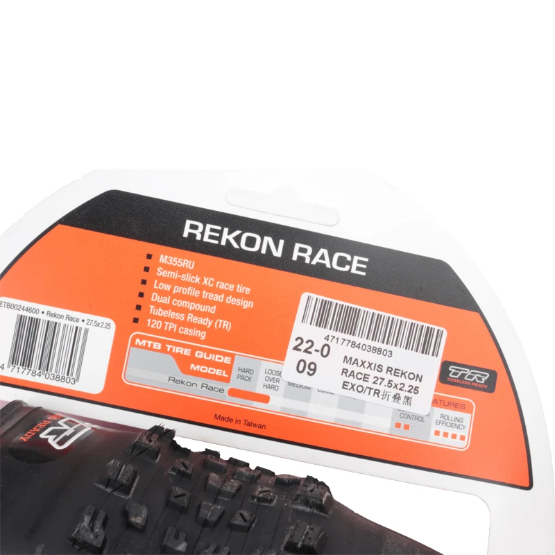 MAXXIS REKON RACE Original Mountain Bicycle tire 29x2.25 29x2.35 29x2.4 pieghevole antiforatura Tubeless XC pneumatici per bici fuoristrada