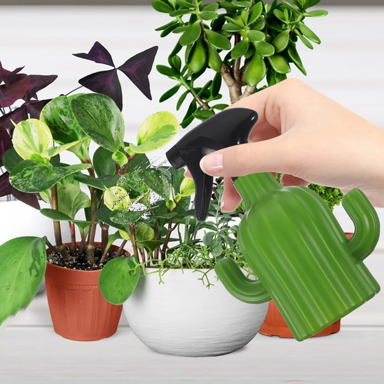 

Plastic Watering Can Bright Color For Indoor Plants Garden Bonsai Small Desk Plants Handheld Mister Fine Mist Sprayer Decorative