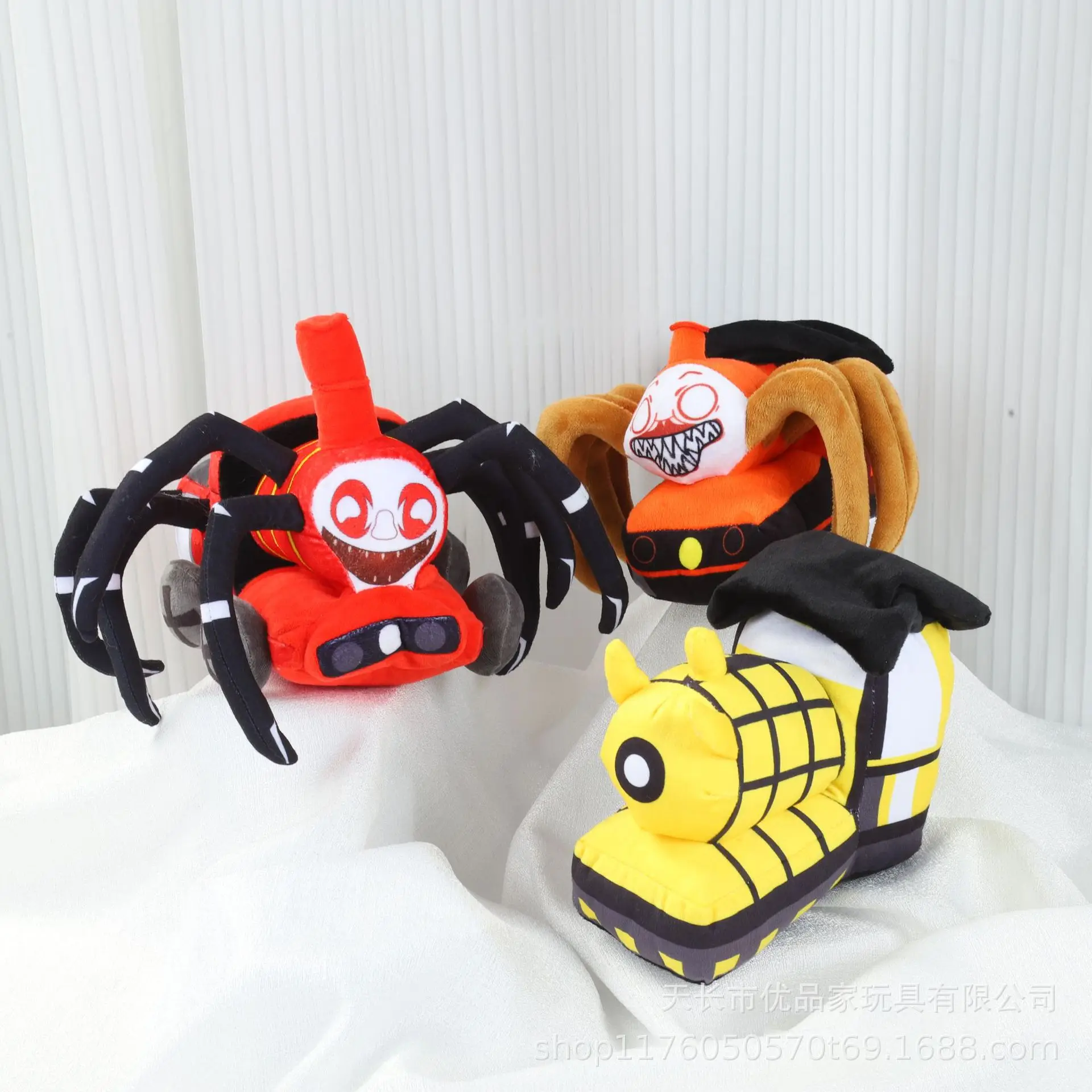 

New Choo-Choo Charles Plush Toy Spider Monster Cartoon Dolls Stuffed Soft Game Toy Christmas Birthday Gift For Kids