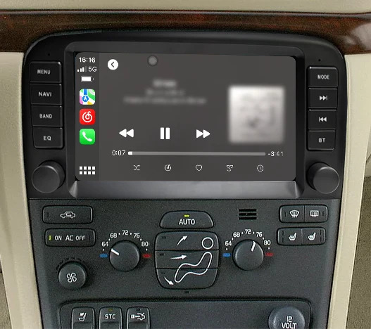Car Radio For Volvo S80 1998-2006 Multimedia Bluetooth Wireless Carplay Android Screen Auto WIFI GPS Upgrade Models Touch Screen