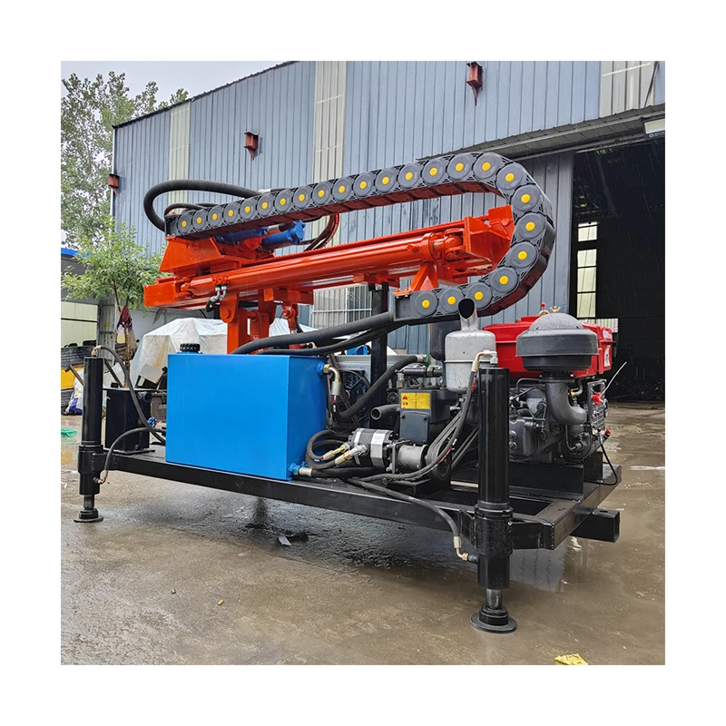 230m Water Well Drilling Rig Hydraulic Deep Well Drilling Machine Geological Exploration Drilling Rig