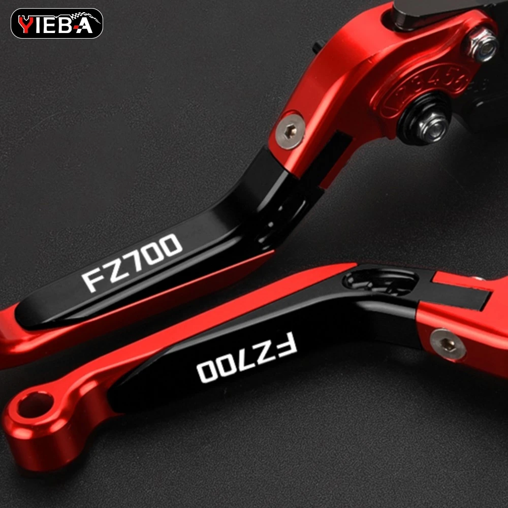 

YIEBA Motorcycle Adjustable Brake Clutch Levers Handlebar grips Handle bar FOR YAMAHA FZ700 FZ 700 GENESIS FZ fz700 Genesis 1987