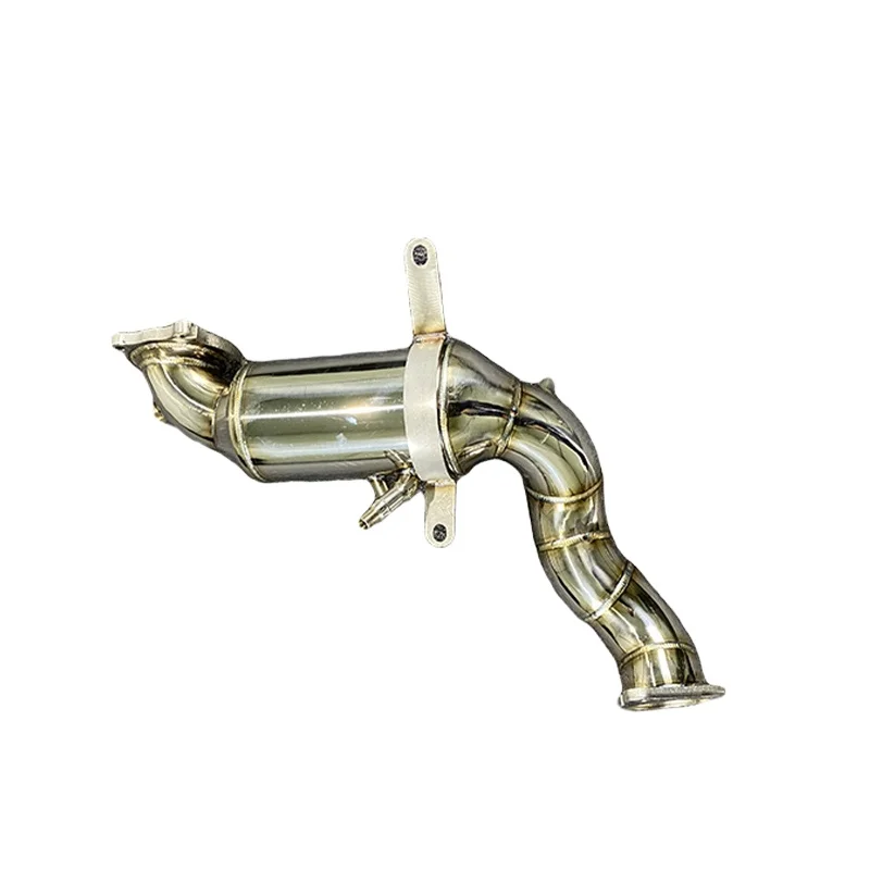 

Exhaust Downpipe with Catalyst for Maserati Giberit Stainless Steel Exhaust Headers Manifold System Exhaust Downpipe