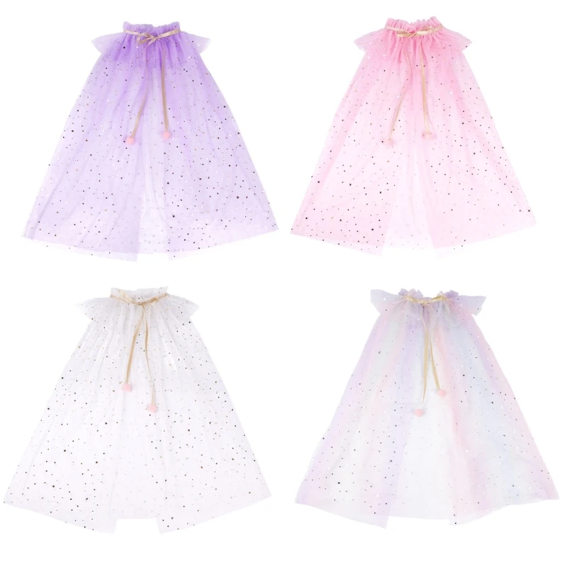 Princess Dressing up Clothes Halloween Birthday Party Costumes Princess Cloak