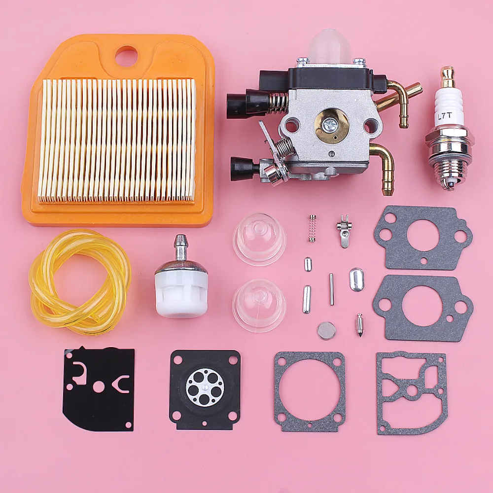 

Carburetor Carb Repair Kit For Stihl HS81 HS81R HS81RC HS81T HS86 HS86R HS86T Air Fuel Filter Line Trimmer Replace Spare Part