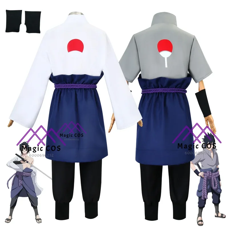 Учиха Саске, горячая распродажа, карнавальный костюм с париком, аниме-костюм для взрослых и детей, Новое поступление на Хэллоуин, одежда в стиле комиксов, наряд @ 0Z *