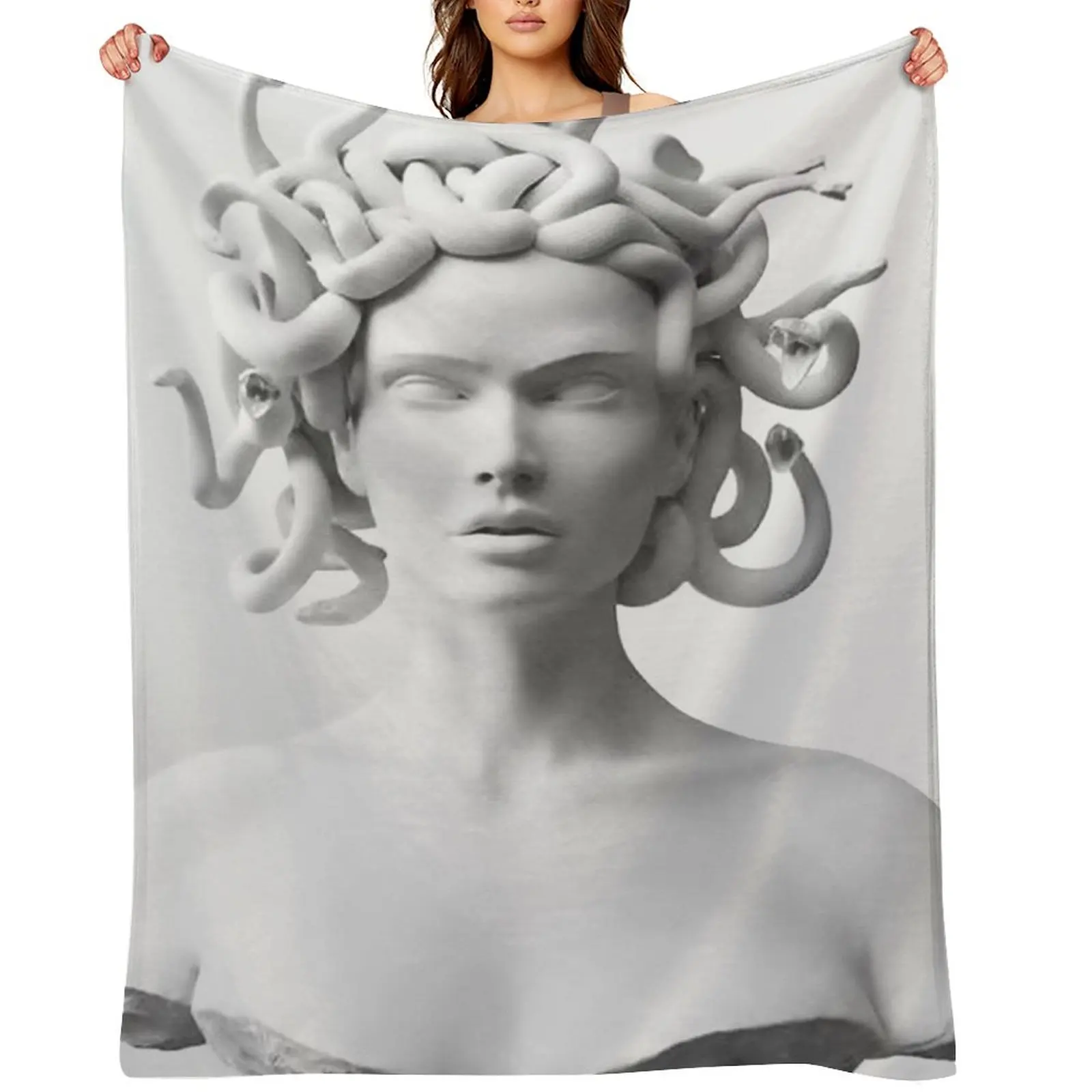 

Medusa II Throw Blanket heavy to sleep Beautifuls Decorative Throw Designers Blankets