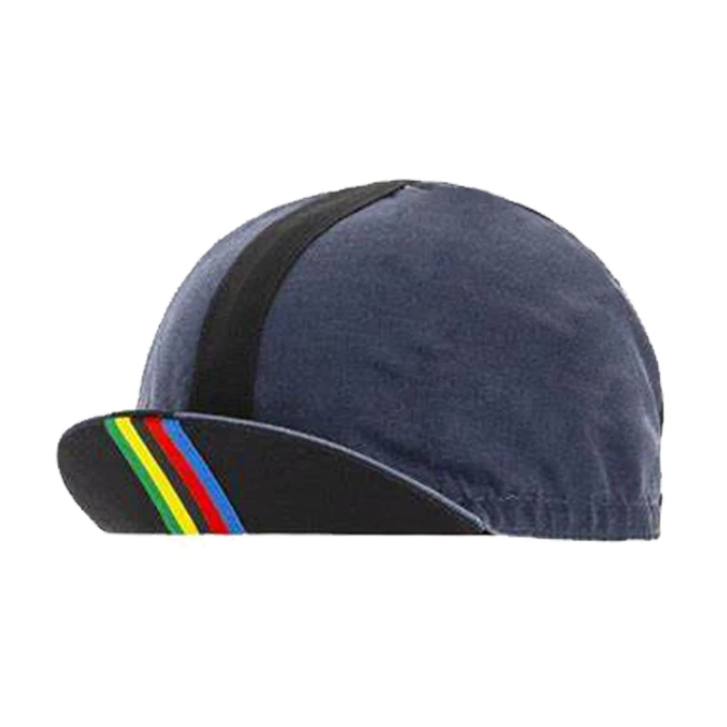 Retro Color Bars Cycling Cap Bike Hat One Size Fits Most