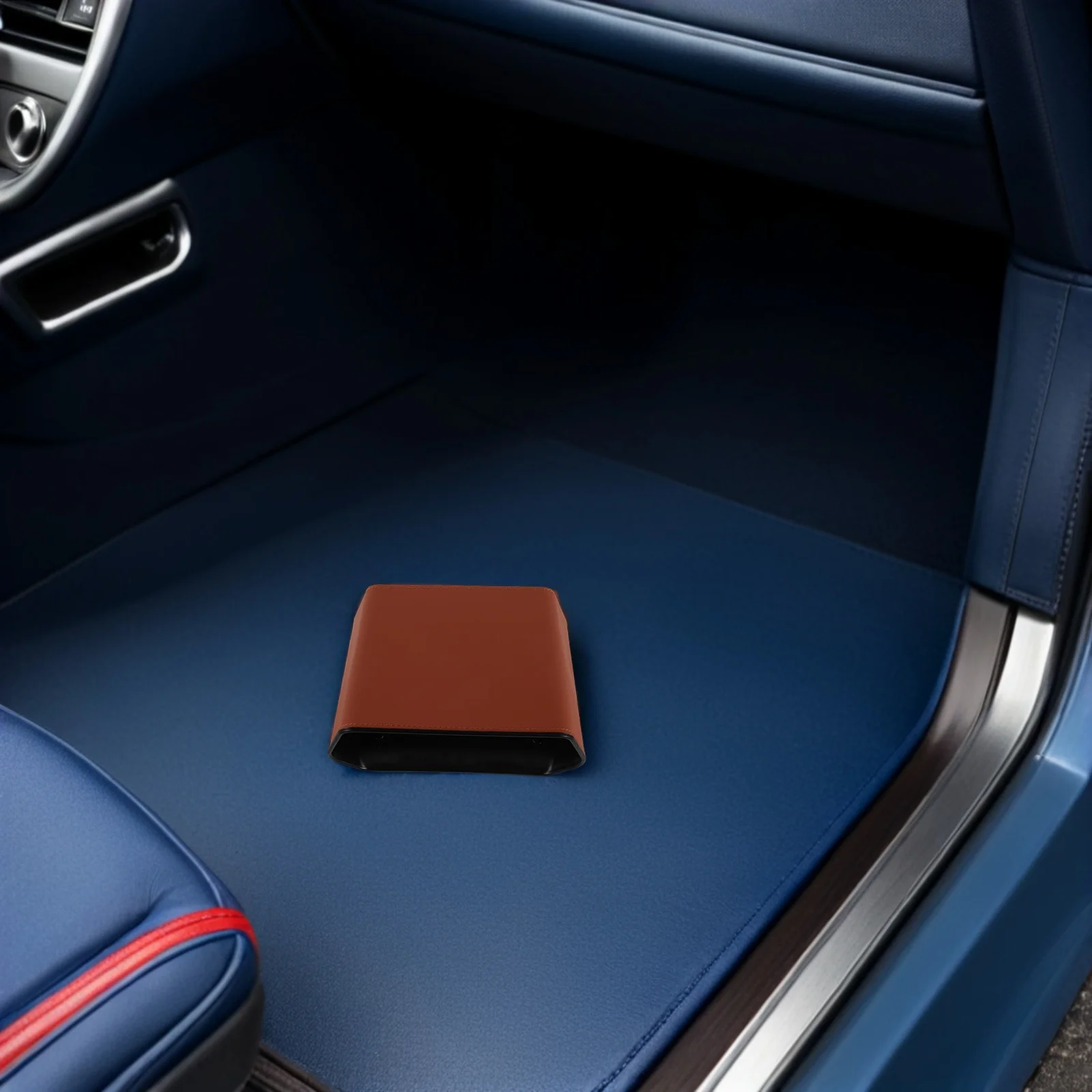 

Car Trash Can Mini Waterproof Vehicle-Mounted Garbage Bin For Suv Truck Leakproof Hanging Organizer With Clip For Car Seatback