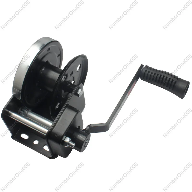 

New Brake Winch 1600 Pounds 730kg Black Spray Plastic Two-Way Self-Locking