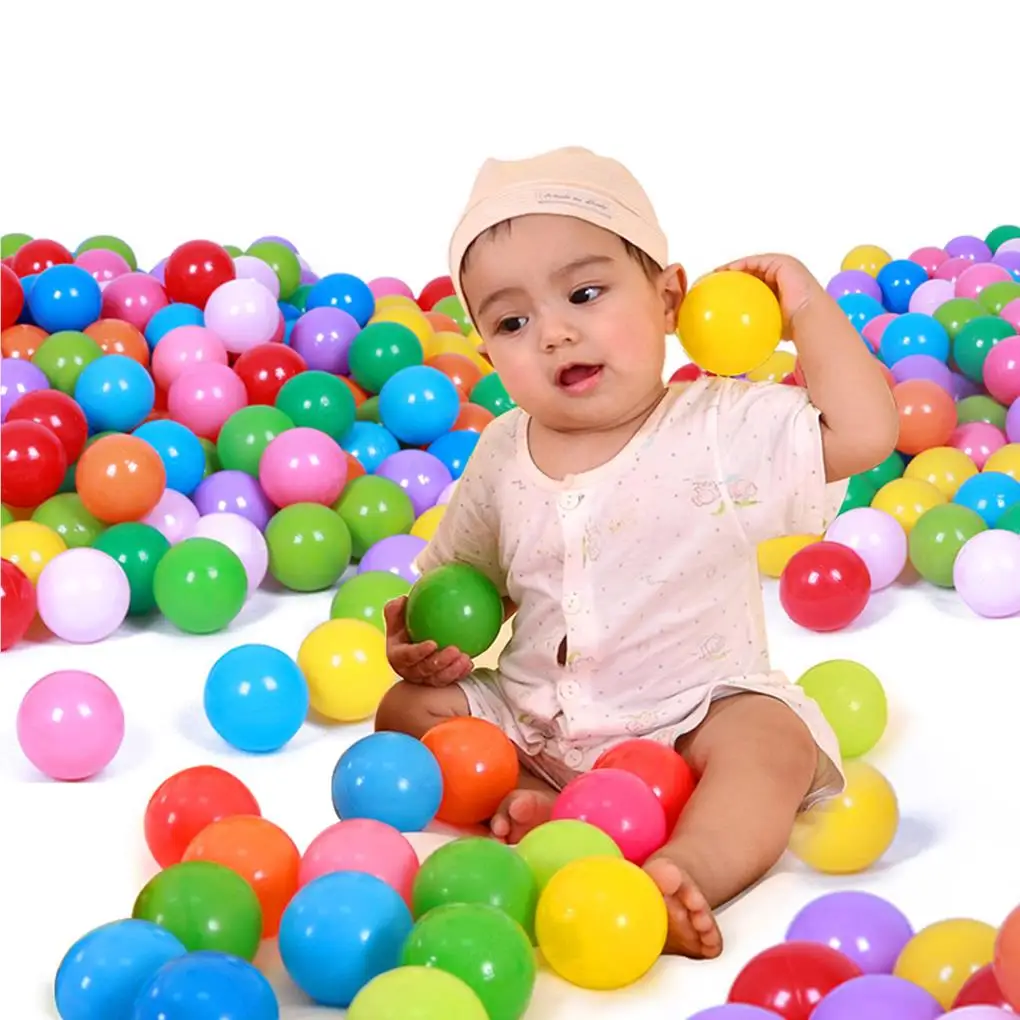 200 Pieces Ocean Balls Colorful Indoor Outdoor Water Pool Balls Pit