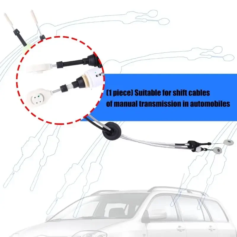 دقة هندسية طويلة تدوم كابل مقلع التروس للنقل اليدوي 15277760 5125630733 مكافحة الصدأ