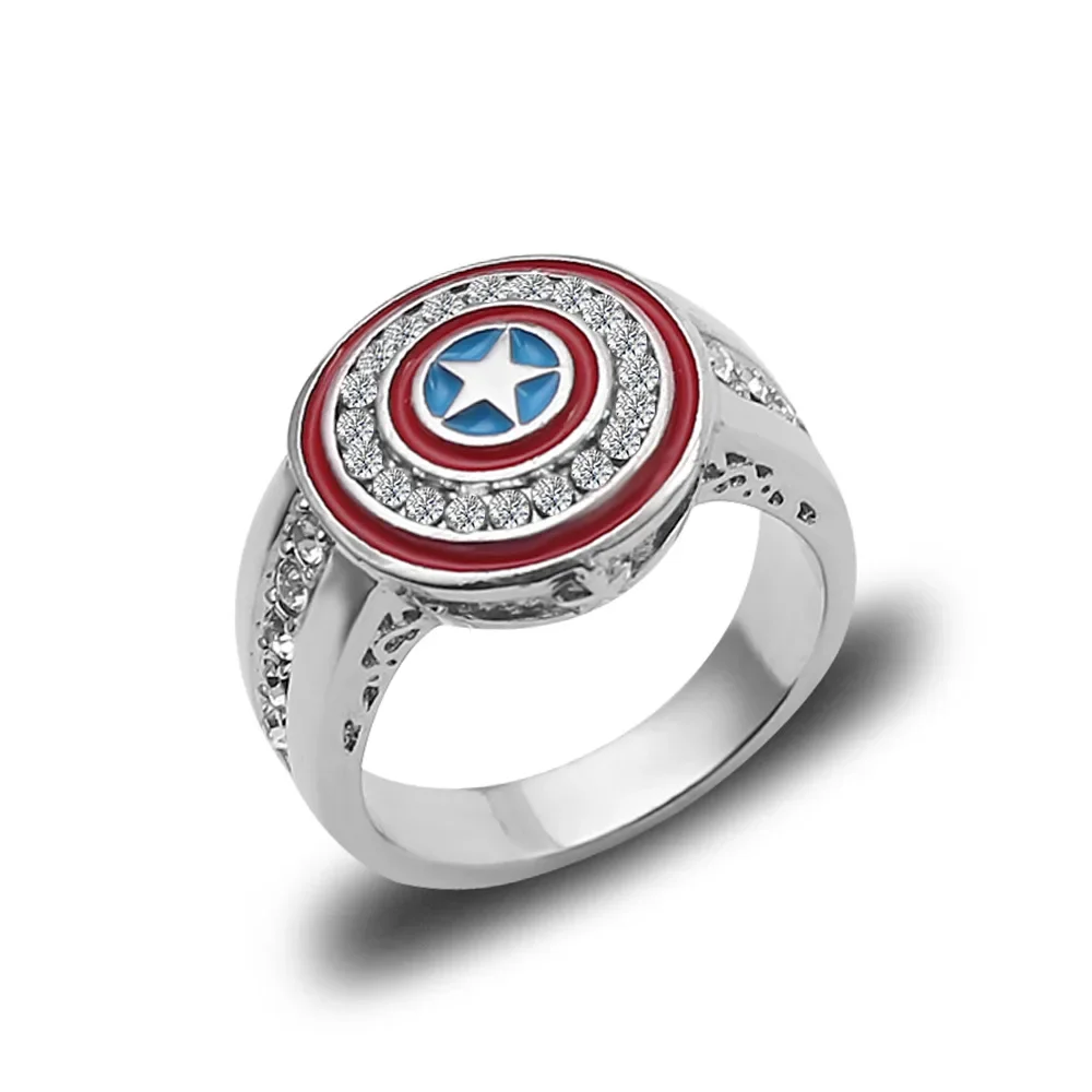 Bague Groot Cartoon The Avengers pour hommes, matiques en argent, Thanos, pierre Extron, Cool, sculpté, bijoux de doigt, accessoires, cadeaux