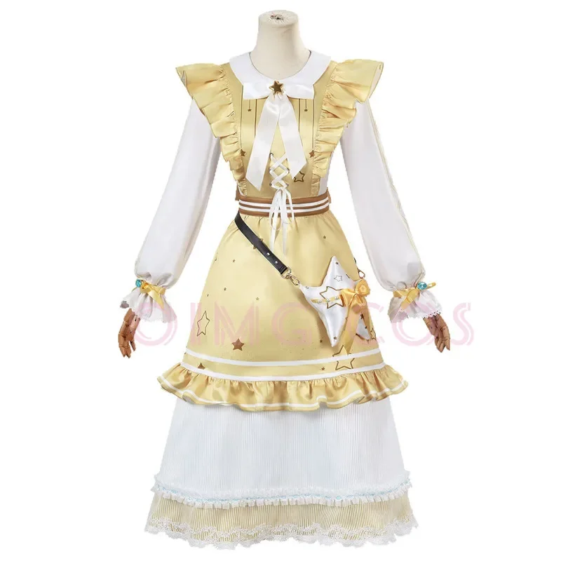 

Adult Carnival Uniform Wig Anime Halloween Costumes Masquerade Women Game Identity 5 Toy Merchant Anne Lester Cosplay Costume