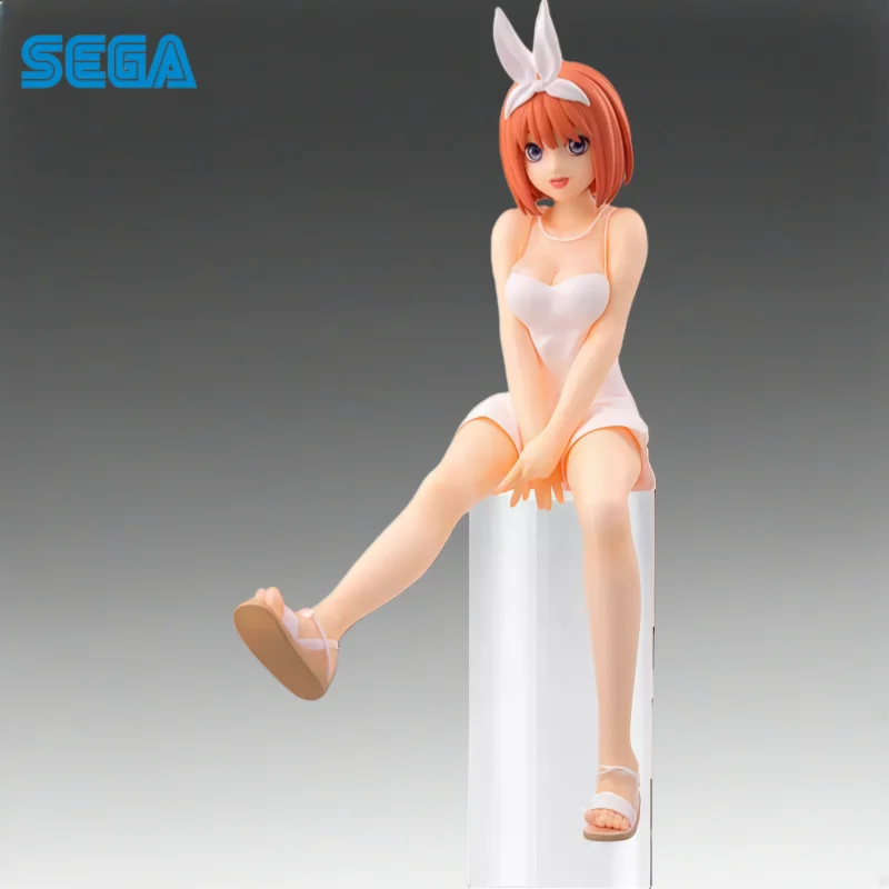 Auf Lager Sega Original The Quintessential Quintuplets Nakano Yotsuba Actionfigur Modellpuppe Brandneues Spielzeug in Box Modellgarage