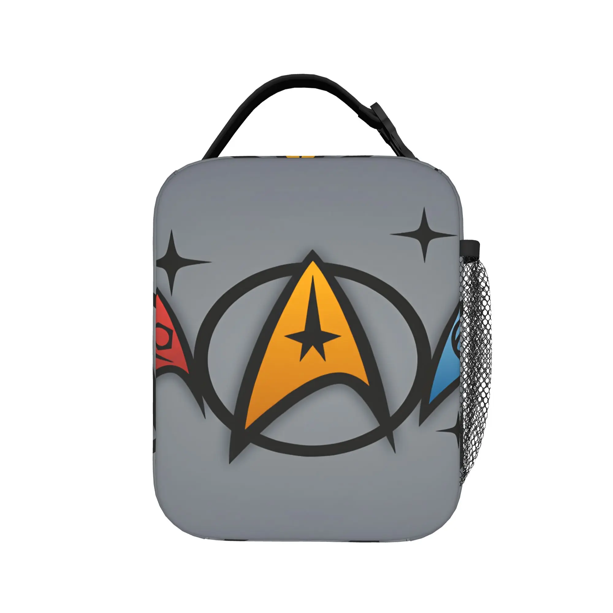 S-Star T-Trek Ship Movie  Lunch Bag  Funny Lunch Box For Adult Travel Portable Insulated Cooler Bag Print Thermal Tote Handbags
