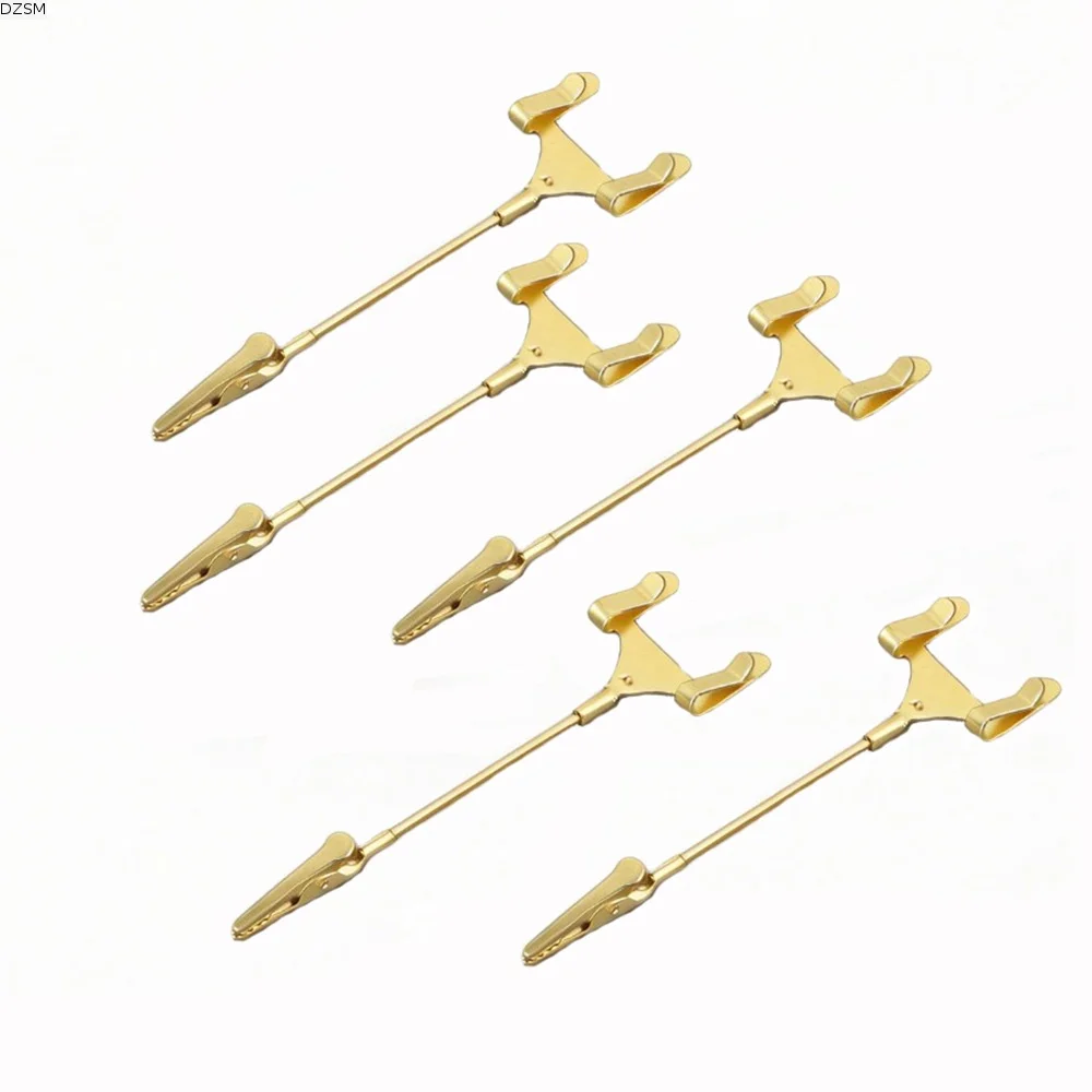 

5Pcs Vertical Metal Clip Price Display Sign Double Head Alligator Clasp Price Display Sign Clip S/M/L Metal