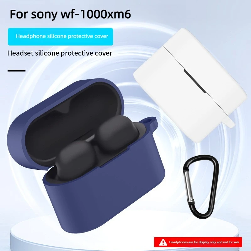 

Silicone Case for Sony WF-1000XM6, Shockproof & Dustproof Earphone Charging Case Cover