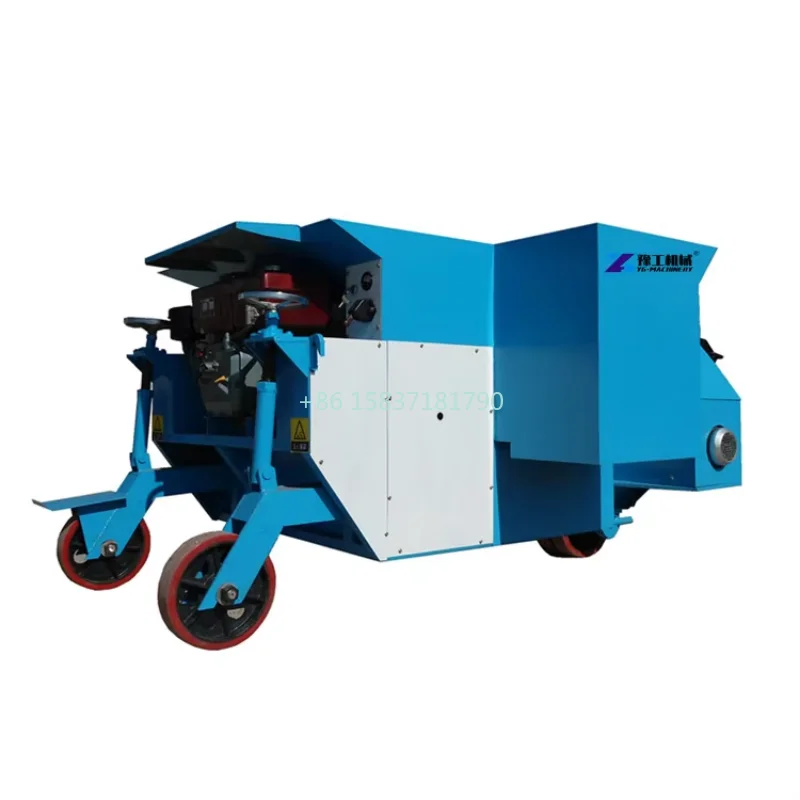 Curb Stone Sliding Film Forming Machine Construction Concrete Forming Curb Slide Machine Road Curb Paver Machine for Costa Rica