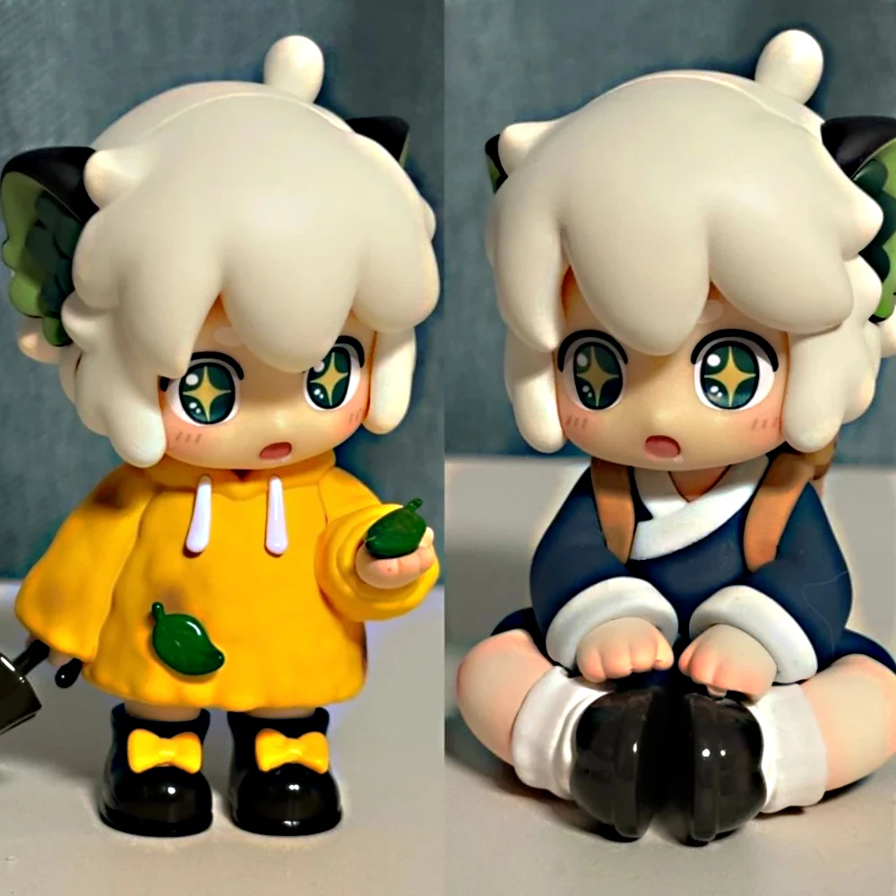 Cute Luo Xiaohei Mini Figurine Anime Style Home Decor Offce Desk Decoration Gift for Friends and Anime Fans Collectible ltem