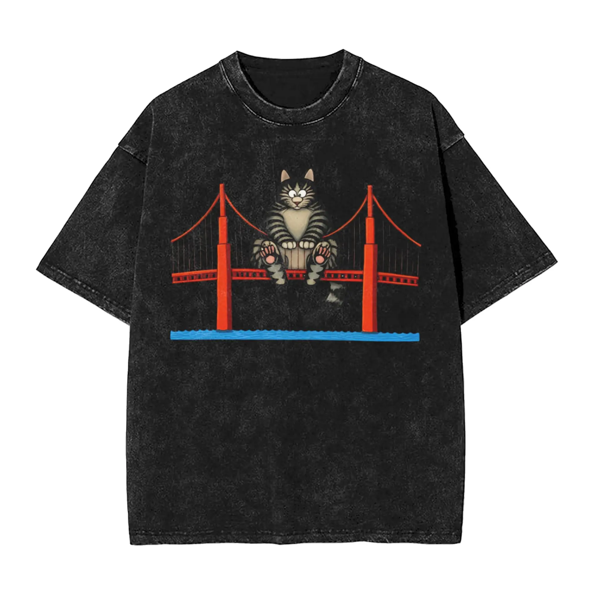 Project Hail Mary 2026 Ryan Gosling B Kliban Cat T-Shirt Hip Hop T-Shirts Short Sleeve Y2K Retro Tshirt Summer Casual Clothes