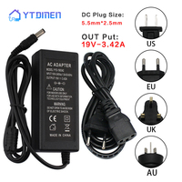 19V 3.42A Power Supply 5.5*2.5mm AC Adapter Charger for JBL Xtreme Xtreme 2 JBL Boombox Portable Wireless Speaker EU US UK AU