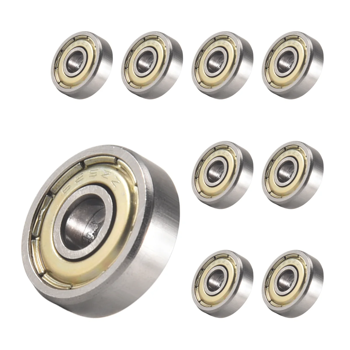 10x ball bearing  Deep groove ball 625-ZZ Top quality 5mm