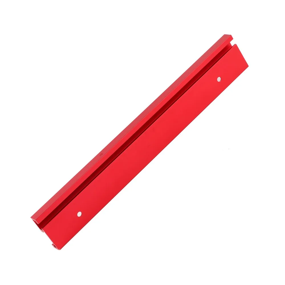 45 Type Woodworking T-Track Aluminum Alloy 300mm Length Miter Track Jig Push Handle Design Table Saw Fixture For Band Saw