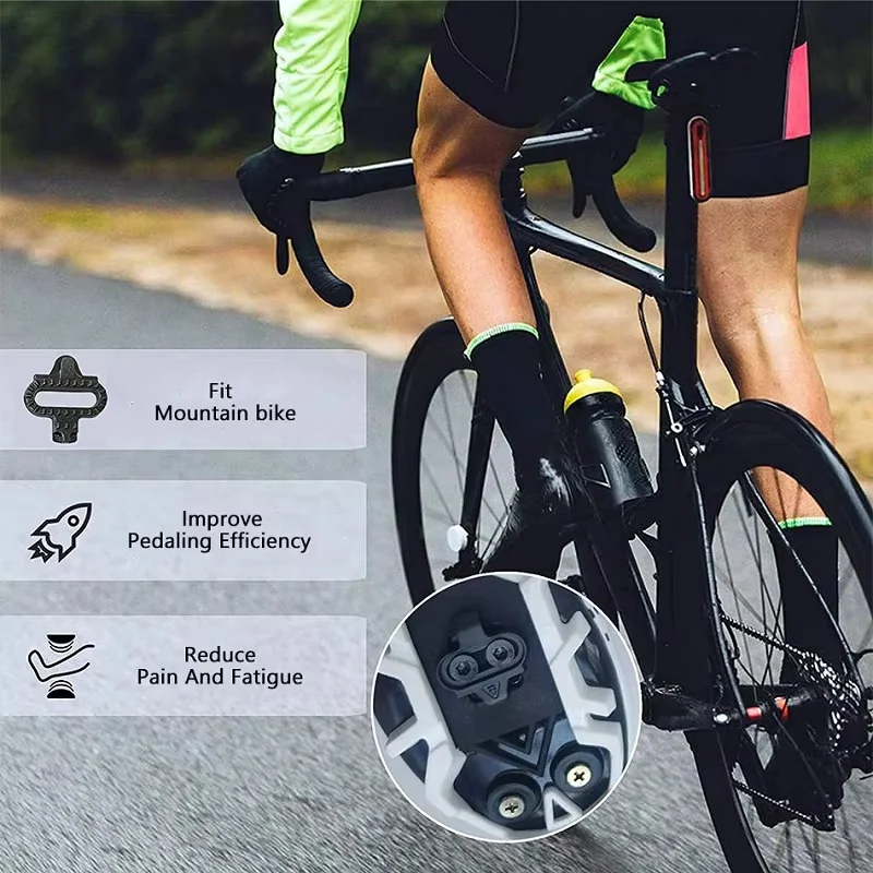 Unisex-Fahrradschuhe, Mountainbike-Fahrradschuhe, SPD-Lock-Schuhe, leichte, atmungsaktive und bequeme Wandersportschuhe – Detail 3