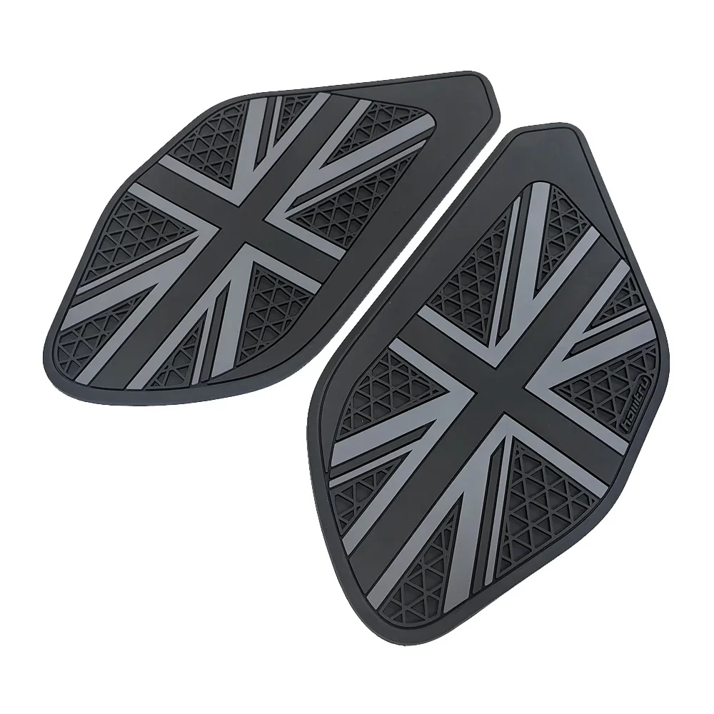 Accesorio de motocicleta, protección lateral de almohadilla de tanque para Triumph Street Triple 2013-2022, decoración rayada