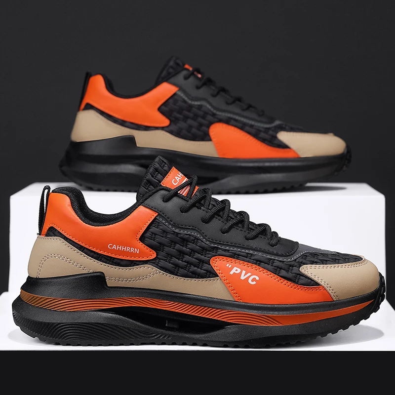 Heren Sport Sneaker Herfst Outdoor Schoenen Voor Heren Trendy All-Match Mans Casual Lichtgewicht Mannelijke Tennis Sneakers Vier Seizoenen