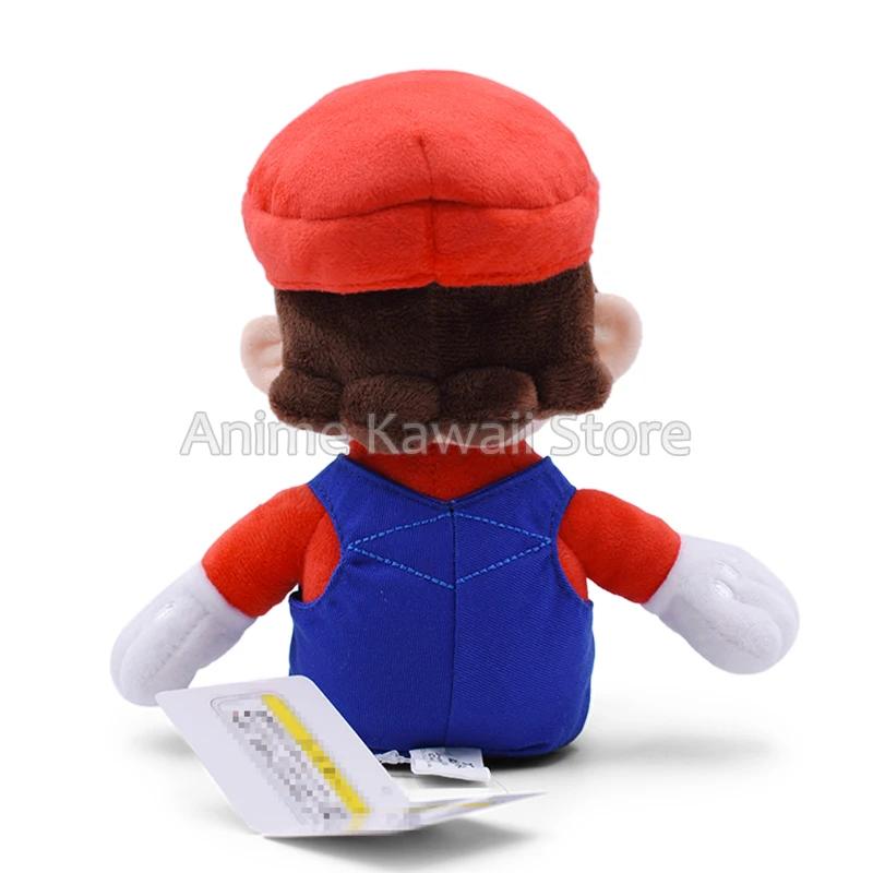 Anime Mario Luigi Bros boneka mainan Cappy topi Luigi Cosplay kartun boneka Peluche hadiah anak-anak