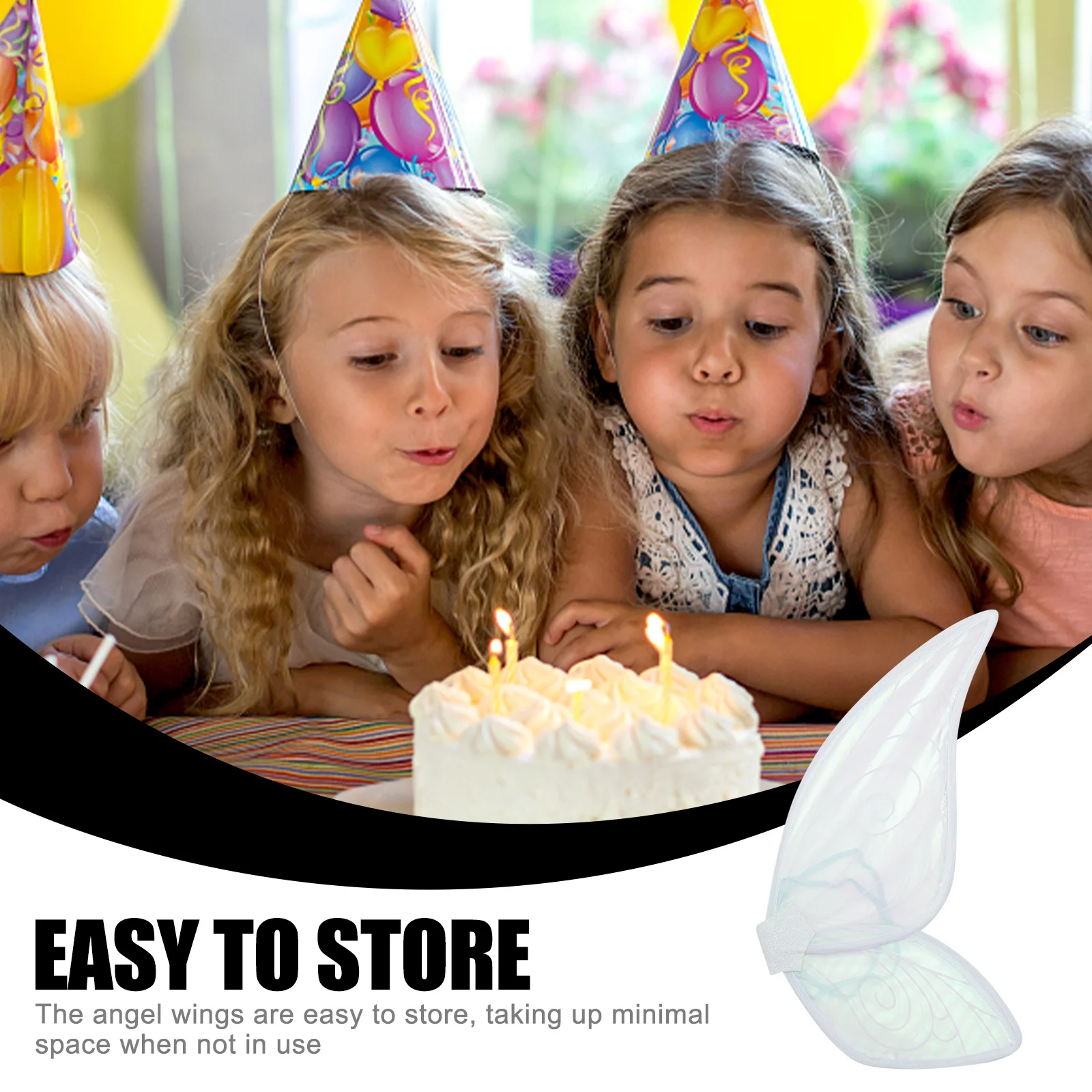 

Foldable Butterfly Wing Fairy Wing Lightweight Costume Prop Party Photo Wings for Cosplay Performance Decor Butterfly Wings