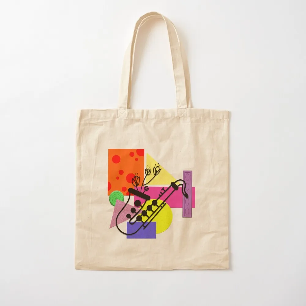 Let's get funky Tote Bag Candy bags tote bag screen tote bag men Canvas shoulder