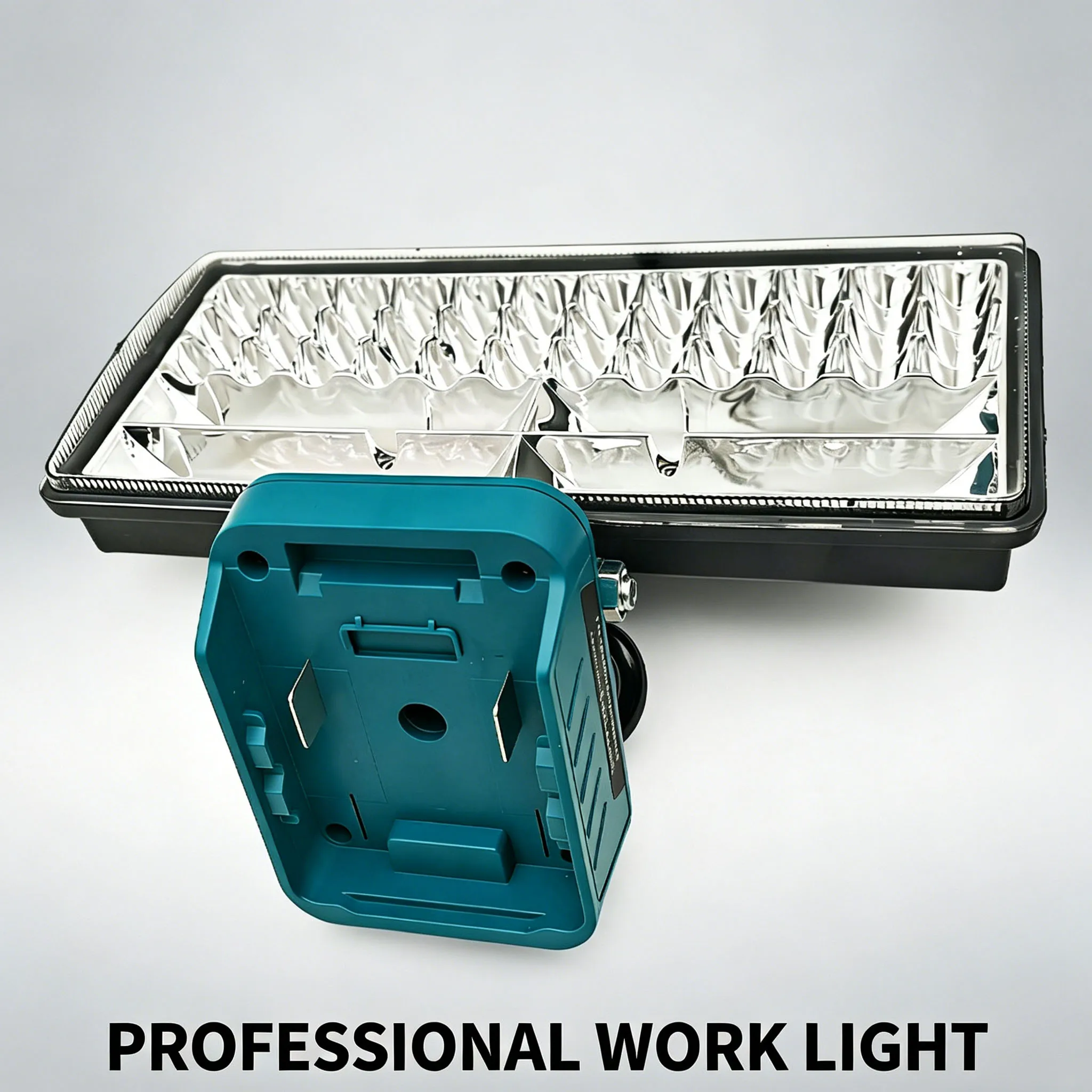 Werkzeugteile für Makita 18V Lithium-Ionen-Akku-Gehäuse BL1830 LED-Arbeitsleuchte Baustellenbeleuchtung Scheinwerferlampe Flutlicht Taschenlampe – Detail 6