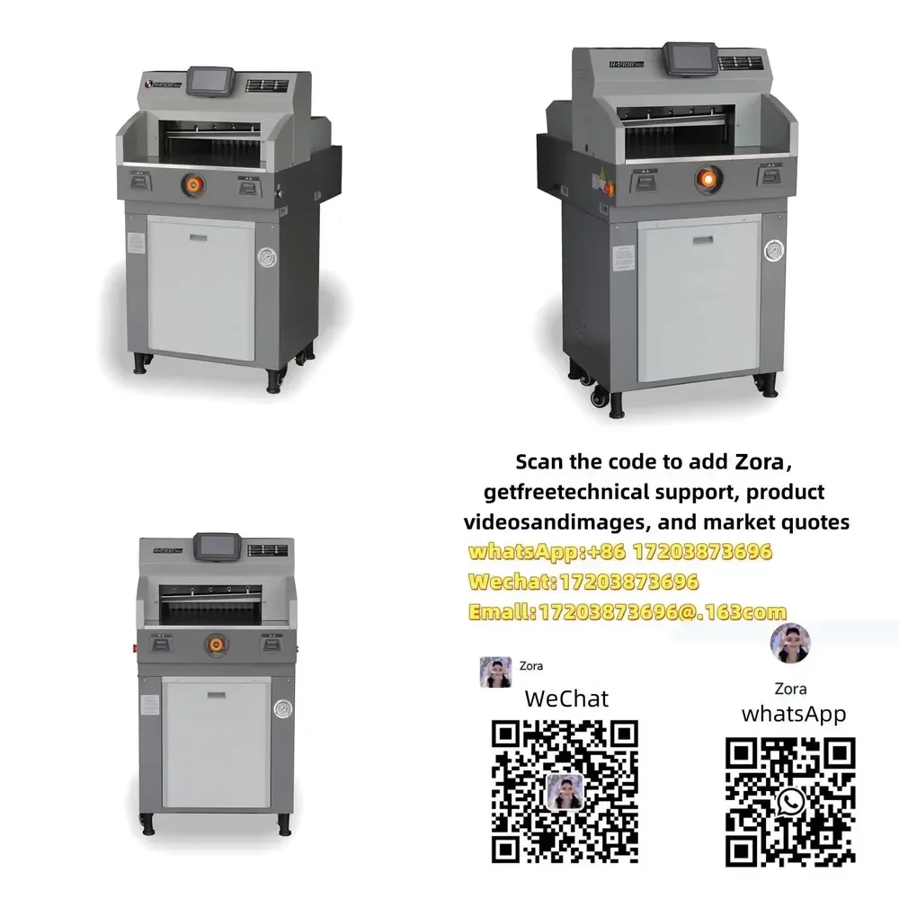 High Speed Hydraulic Paper Cutter for A4 A3 Cutting Machine 4908 for Office School Printing Workshop
