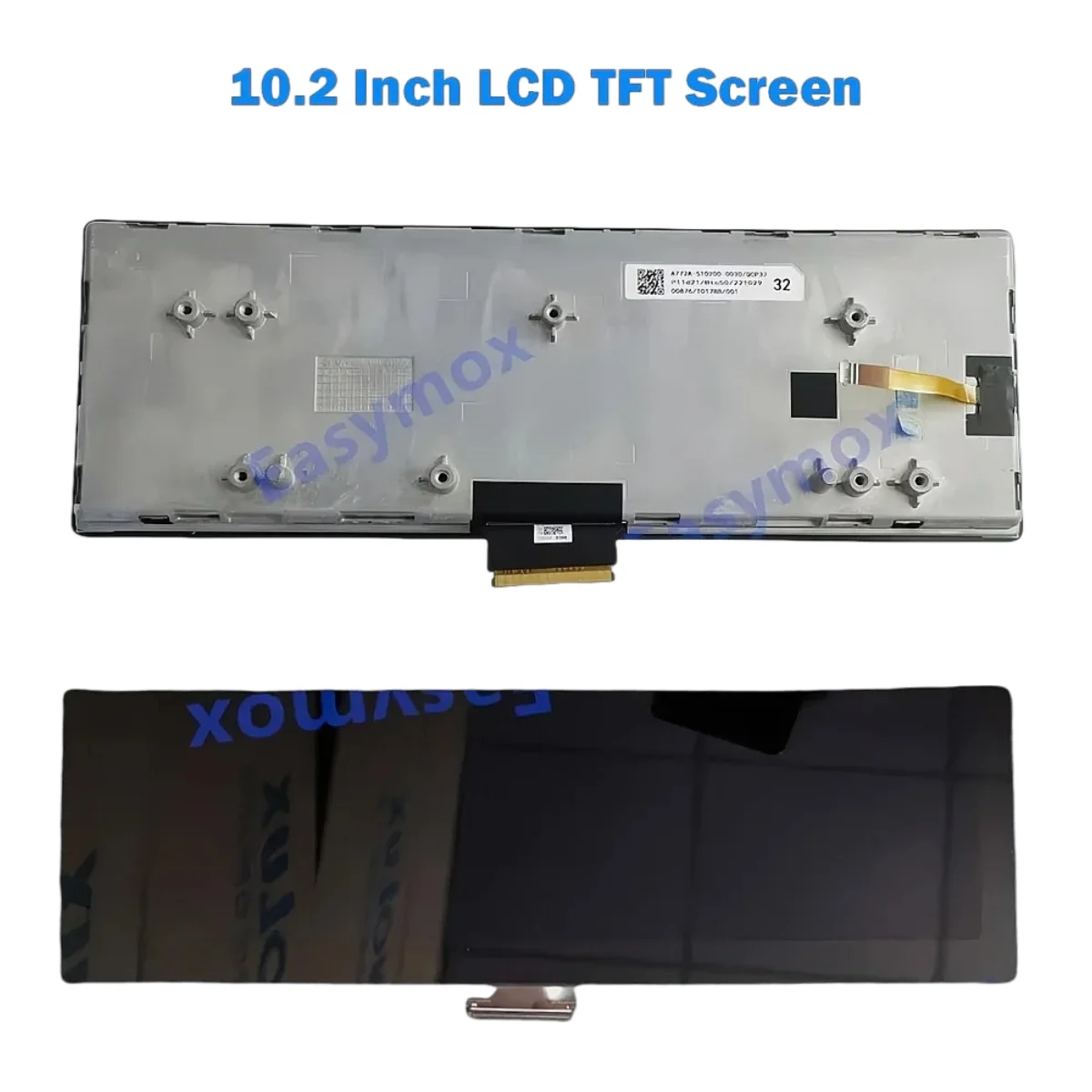 New 10.2 Inch TFT LCD Display Screen for Geely Car Center Console Navigation Multimedia Replacement A772A-510200-0030