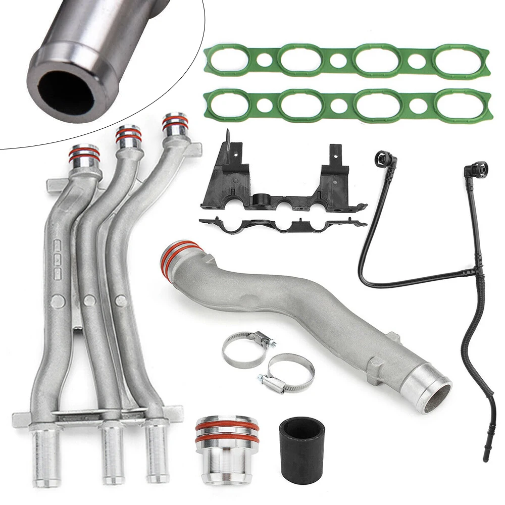 

Engine Cooling Pipe Aluminum Coolant Water Pipe 94810605906 For 2003-2006 Porsche Cayenne 4.5 V8