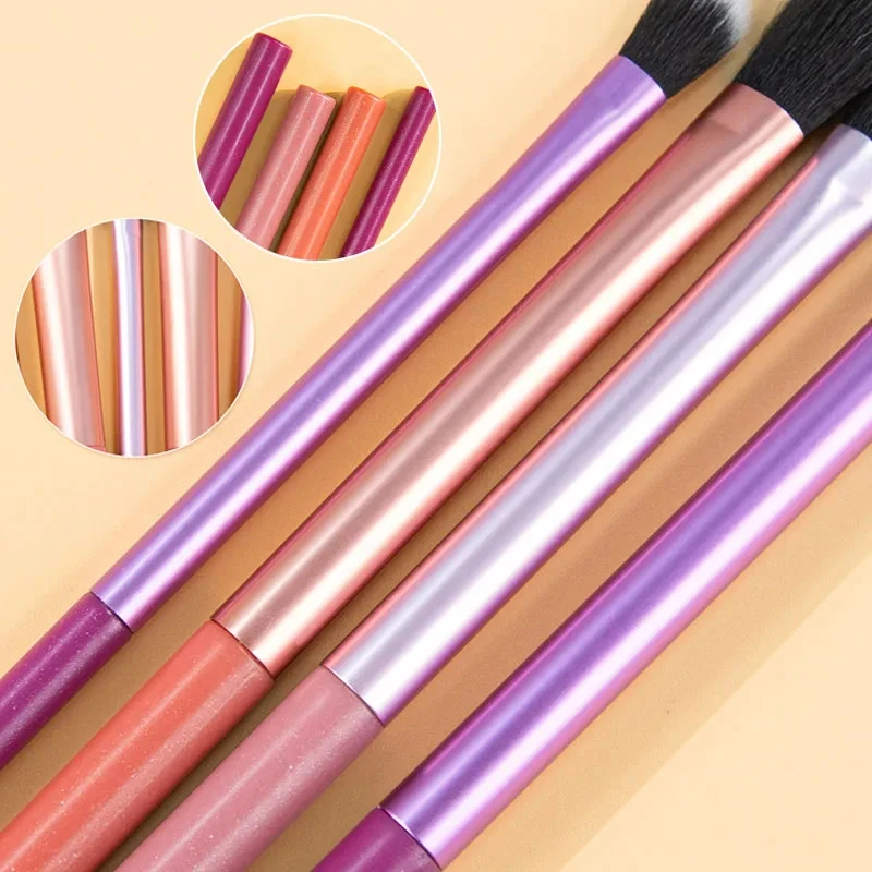 8PCS Makeup Brushes Set For Cosmetic Foundation Powder Blush Eyeshadow Kabuki Blending Real Techniques Make Up Brush Beauty Tool