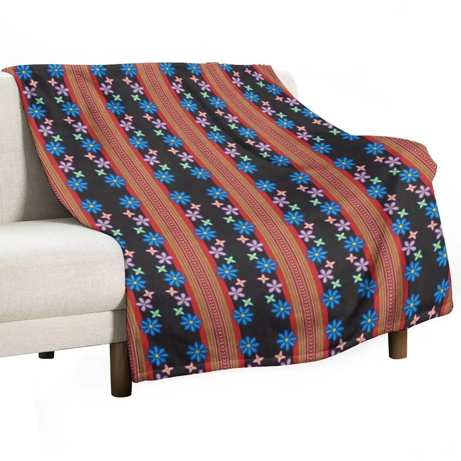 

Floral Metis Sash Throw Blanket Beautifuls Bed Blankets