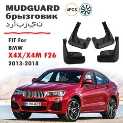 FOR BMW X4X X4M X4 F26 Mudflaps Guard Fenders Mudguard splash Mud Flap Fender Mudguards car accessories auto styline Front Rear