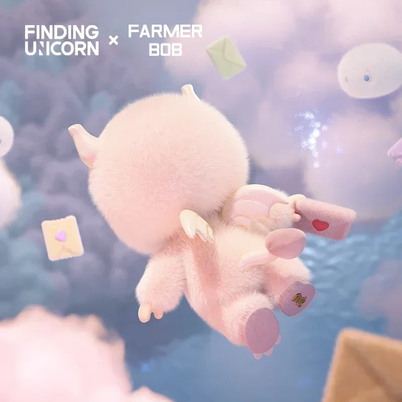 

FINDING UNICORN FARMER BOB FURRY MESSENGER DEMON BOB Vinyl Toys Doll Cute Anime Figure Desktop Ornaments Gift Collection