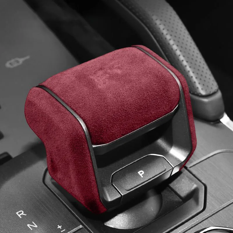For Chery Jetour T-1 Traveler T2 DCT XWD C-DM Italy Super Suede Car Gear Shift Knob Trim Cover Interior Accessories