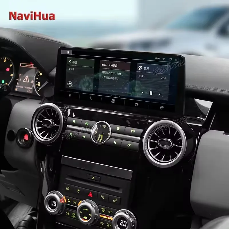 

CarPlay 12,3 "720P Авто Android 12 8G + 128GB автомобильный проигрыватель с радио и GPS навигация Bluetooth для Land Rover Discovery 4 2010-2016year