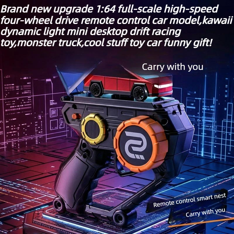 Cool Stuff Toy Car Funny Gift-Kawaii Mini Rc Drift Car,Remote Control Car Toy,Dynamic Light Rc Cars,Monster Truck,Toys for Kids